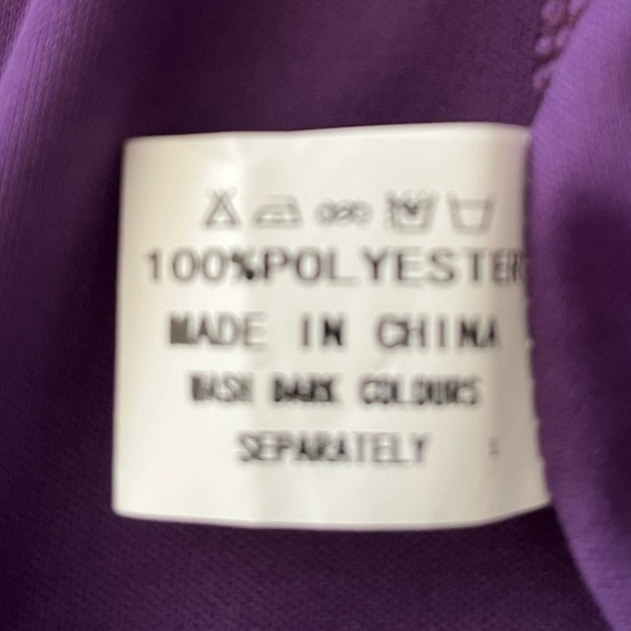 Nemidor Elegant Purple Floral Lace Midi Dress with Waist Tie Plus Size 14 - Picture 12 of 16